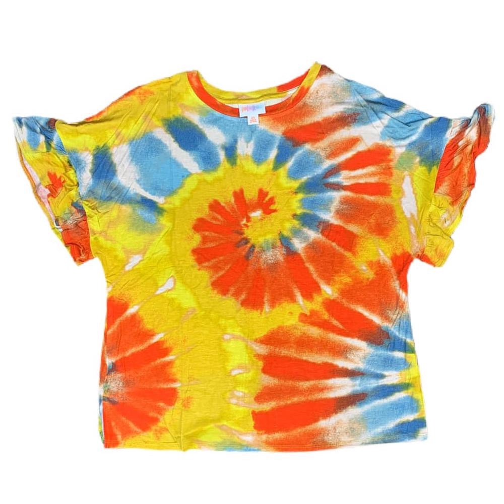 Lu La Roe Dahl tie dye top size 3XL new